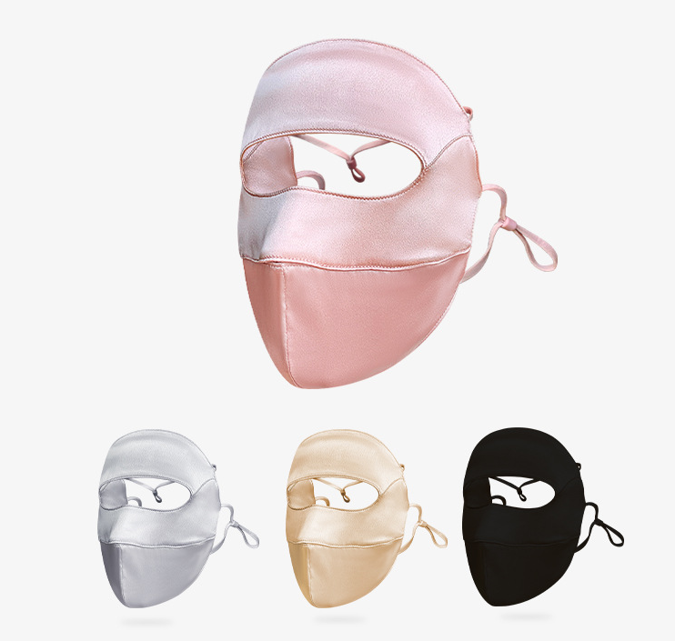 Luxury Skincare For Women - Momme Luxe Mulberry Zijden UV Gezichtsmasker