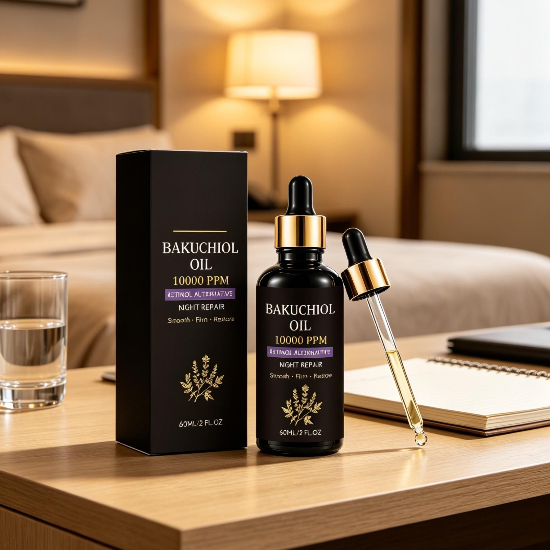 Bakuchiol olie voor verstevigi - Bakuchiol Night Oil recensie en prijs