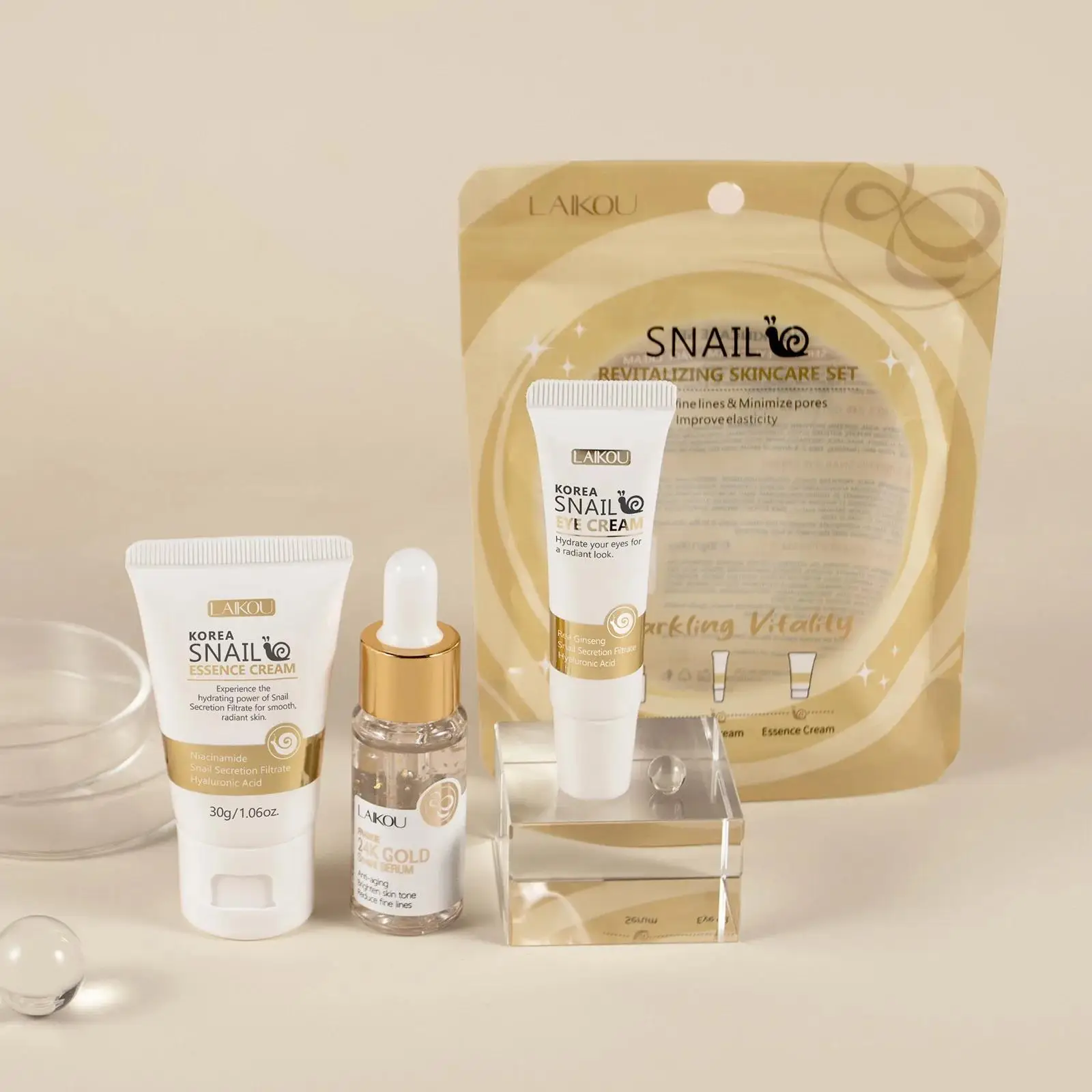 24K Gold Slak Reparatie Serum  - Luxury Skincare Set For Women recensie en prijs